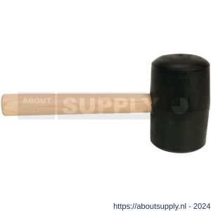 Gripline hamer rubber nummer 9 zacht zwart - S50200442 - afbeelding 1