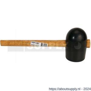 Gripline hamer rubber nummer 6 zacht zwart - S50200440 - afbeelding 2