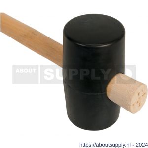 Gripline hamer rubber nummer 3 hard zwart - S50200445 - afbeelding 4