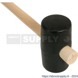 Gripline hamer rubber nummer 2 zacht zwart - S50200436 - afbeelding 4