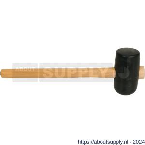 Gripline hamer rubber nummer 5 zacht zwart - S50200439 - afbeelding 1