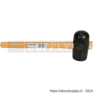 Gripline hamer rubber nummer 5 zacht zwart - S50200439 - afbeelding 2