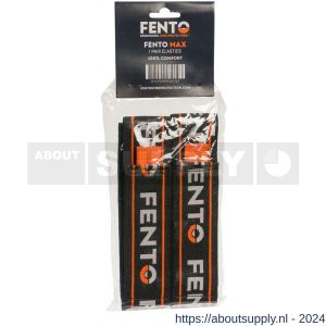 Fento kniebeschermer set elastieken 400-Max zwart - S50201253 - afbeelding 2