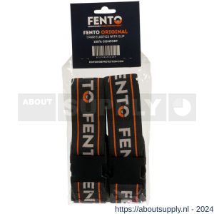 Fento kniebeschermer Original set clip elastieken zwart - S50201257 - afbeelding 2