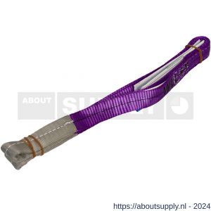 Konvox hijsband met lussen violet 1 ton 1 m - S50200922 - afbeelding 1