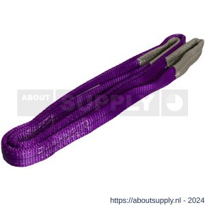 Konvox hijsband met lussen violet 1 ton 2 m - S50200924 - afbeelding 1