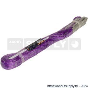 Konvox hijsband met lussen violet 1 ton 2 m - S50200924 - afbeelding 2