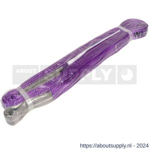 Konvox hijsband met lussen violet 1 ton 4 m - S50200926 - afbeelding 1