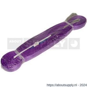 Konvox hijsband met lussen violet 1 ton 5 m - S50200927 - afbeelding 1