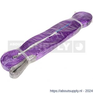 Konvox hijsband met lussen violet 1 ton 6 m - S50200928 - afbeelding 1