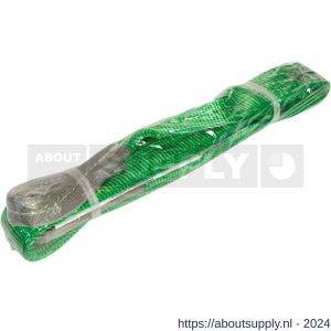 Konvox hijsband met lussen groen 2 ton 2 m - S50200931 - afbeelding 2
