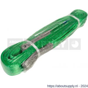 Konvox hijsband met lussen groen 2 ton 5 m - S50200934 - afbeelding 1