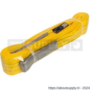 Konvox hijsband met lussen geel 3 ton 4 m - S50200939 - afbeelding 1