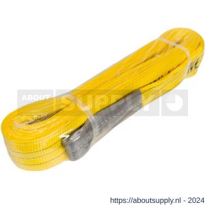 Konvox hijsband met lussen geel 3 ton 5 m - S50200940 - afbeelding 1