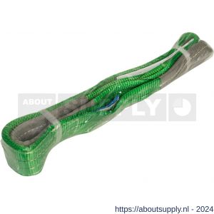 Konvox hijsband met lussen groen 2 ton 1.5 m - S50200930 - afbeelding 1