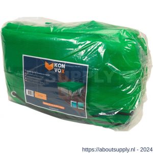 Konvox aanhangwagennet fijnmazig met elastiek 310x750 cm groen - S50200874 - afbeelding 1
