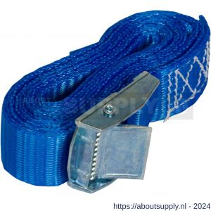Konvox spanband 25 mm klemgesp 804 LC 250 daN 25 mm 2 m blauw - S50200903 - afbeelding 1