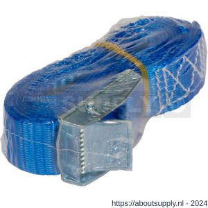 Konvox spanband 25 mm klemgesp 804 LC 250 daN 25 mm 2 m blauw - S50200903 - afbeelding 2