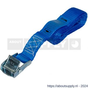 Konvox spanband 25 mm klemgesp 804 LC 250 daN 25 mm 2 m blauw - S50200903 - afbeelding 3