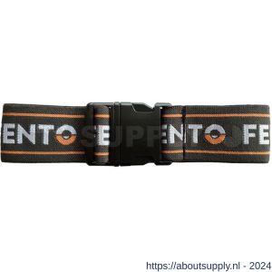 Fento kniebeschermer set elastieken met clip 400-Max zwart - S50201254 - afbeelding 1