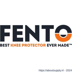 Fento kniebeschermer Home set elastieken met clip zwart - S50201157 - afbeelding 6