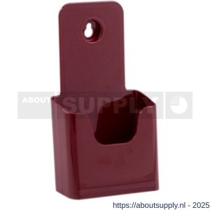 Nedco Display folderhouder 1/3 A4 bordeaux - S24004218 - afbeelding 1