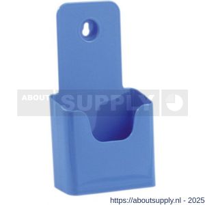 Nedco Display folderhouder 1/3 A4 signaalblauw - S24004219 - afbeelding 1