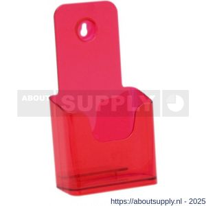 Nedco Display folderhouder 1/3 A4 NedNeon Red - S24004222 - afbeelding 1