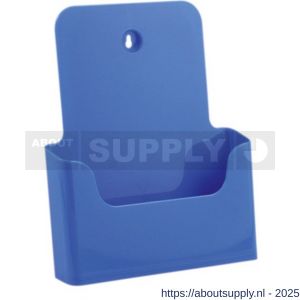 Nedco Display folderhouder A4 signaalblauw - S24004233 - afbeelding 1