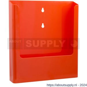 Nedco Display folderhouder wand A4 oranje - S24004130 - afbeelding 1