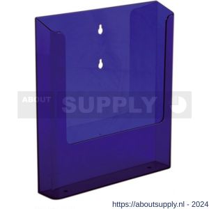 Nedco Display folderhouder wand A4 NedNeon Purple - S24004138 - afbeelding 1