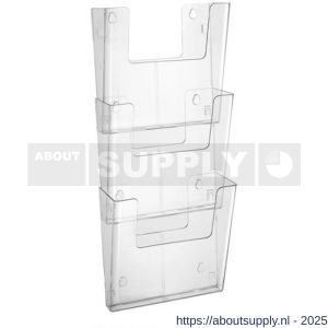 Nedco Display folderrek MultiNed A4 koppelbaar PS per 3 verpakt - S24004211 - afbeelding 1