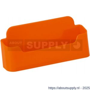 Nedco Display presentatiemiddel visitekaarthouder oranje - S24004561 - afbeelding 1