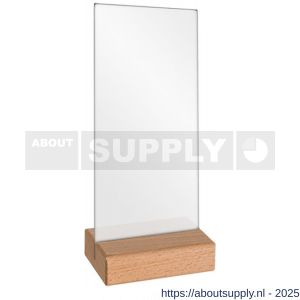 Nedco Display presentatiemiddel kaarthouder met voet 1/3 A4 - S24004576 - afbeelding 1