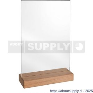Nedco Display presentatiemiddel kaarthouder met voet A4 - S24004586 - afbeelding 1