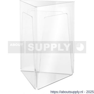 Nedco Display presentatie driehoekstandaard 1/3 A4 - S24004406 - afbeelding 1