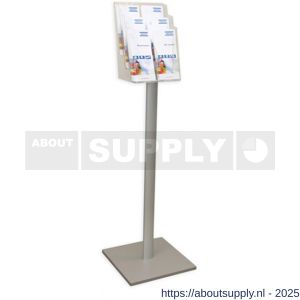 Nedco Display folderrek vloerdisplay met 1 folderhouder 6vaks 1/3 A4 portrait - S24004194 - afbeelding 1