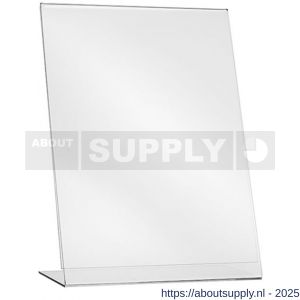 Nedco Display presentatiemiddel kaarthouder schuinstaand A6 portrait - S24004590 - afbeelding 1