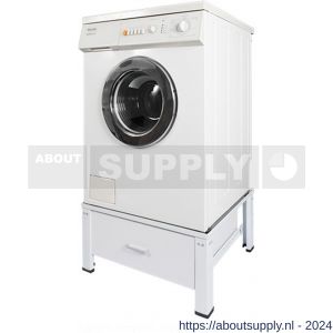Nedco wasmachine-droger verhoger met houten lade - S24003920 - afbeelding 3