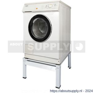 Nedco wasmachine-droger verhoger met uitschuifbaar werkblad en verstelbare voetjes - S24003925 - afbeelding 3