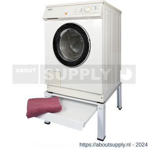 Nedco wasmachine-droger verhoger met uitschuifbaar werkblad en verstelbare voetjes - S24003925 - afbeelding 5