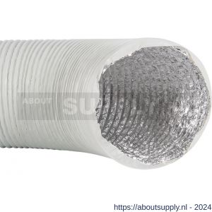Dec ventilatiebuis flexibele Combidec afvoerslang diameter 254 mm kunststof-aluminium 10 m wit - S24002739 - afbeelding 1