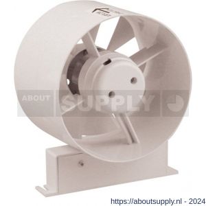 Nedco ventilator axiaal buisventilator PV 100 T ABS kunststof wit - S24003727 - afbeelding 1