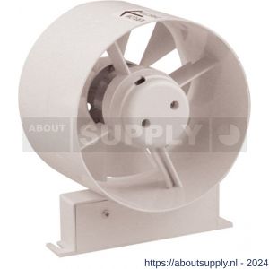 Nedco ventilator axiaal buisventilator PV 120 T ABS kunststof wit - S24003728 - afbeelding 1