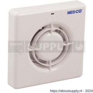 Nedco ventilator axiaal badkamer-toiletventilator CR 100 ABS kunststof wit - S24003633 - afbeelding 1