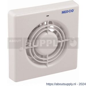 Nedco ventilator axiaal badkamer-toiletventilator CR 100 VT ABS kunststof wit - S24003581 - afbeelding 1