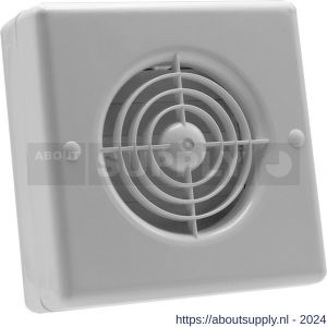 Nedco ventilator axiaal badkamer-toiletventilator CR 100 AT ABS kunststof wit - S24003651 - afbeelding 1