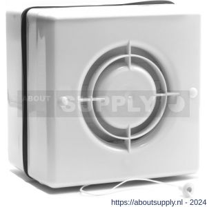 Nedco ventilator axiaal raamventilator KR 100 AP ABS kunststof wit - S24003624 - afbeelding 1