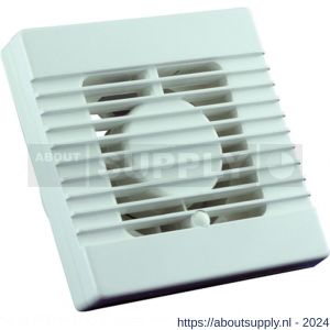 Nedco ventilator axiaal badkamer-toiletventilator EF 100 VT ABS kunststof wit - S24003643 - afbeelding 1