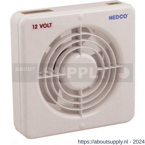 Nedco ventilator axiaal badkamerventilator CR 100 LV ABS kunststof wit - S24003686 - afbeelding 1